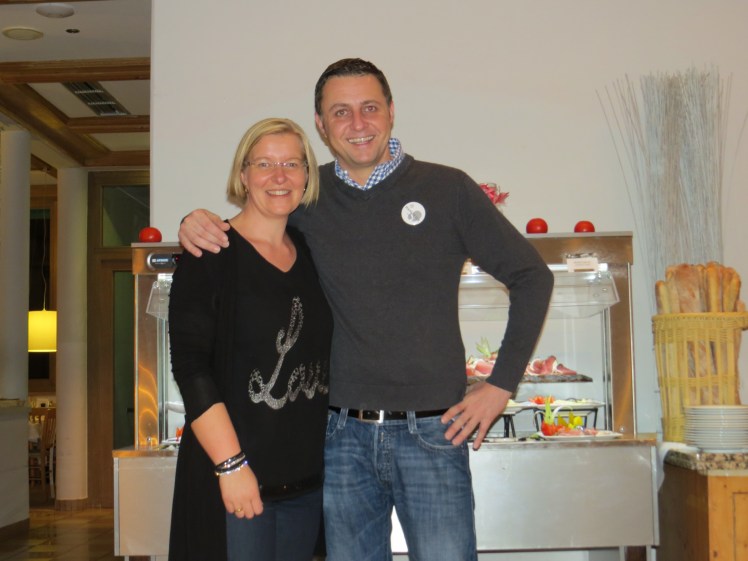 Carolin und unser Lieblingsclubchef HansPeter