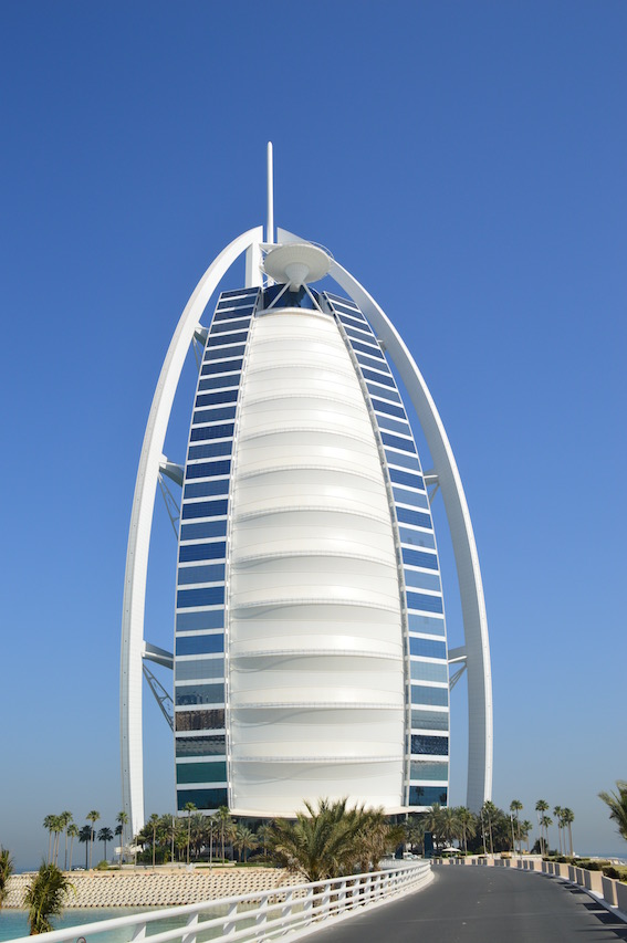 Burj Al Arab Dubai, moi-unterwegs